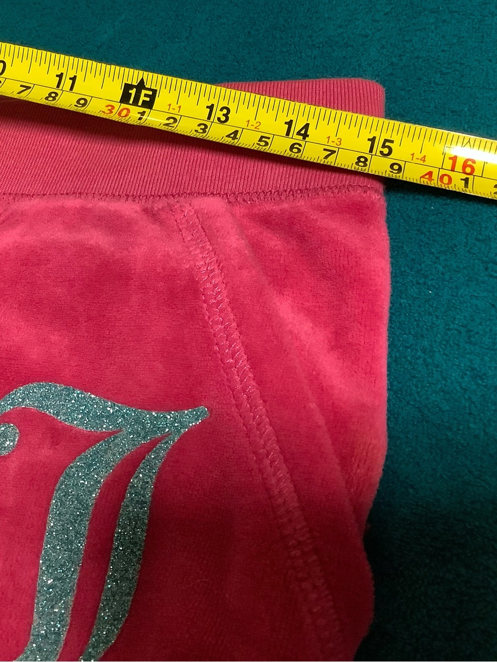 Juicy Couture Y2K Velour Zip-Up Hoodie PXS & Flare Pants PS 30 x 32 - Picture 10 of 14